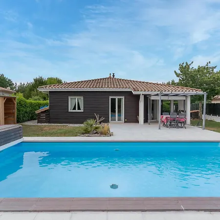 Maison A Avec Piscine, 4 Personnes, Proche Lac, Activites A Proximite - Fr-1-50-102 * Mimizan-Plage